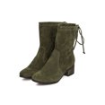 thumbnail image 5 of New Women Breckelles Houston-13 Faux Suede Round Toe Drawstring Boot, 5 of 6