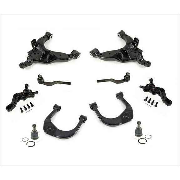 Control Arms Ball Joints Tie Rods 10pc for Toyota Tacoma 95-04 4 Wheel Drive