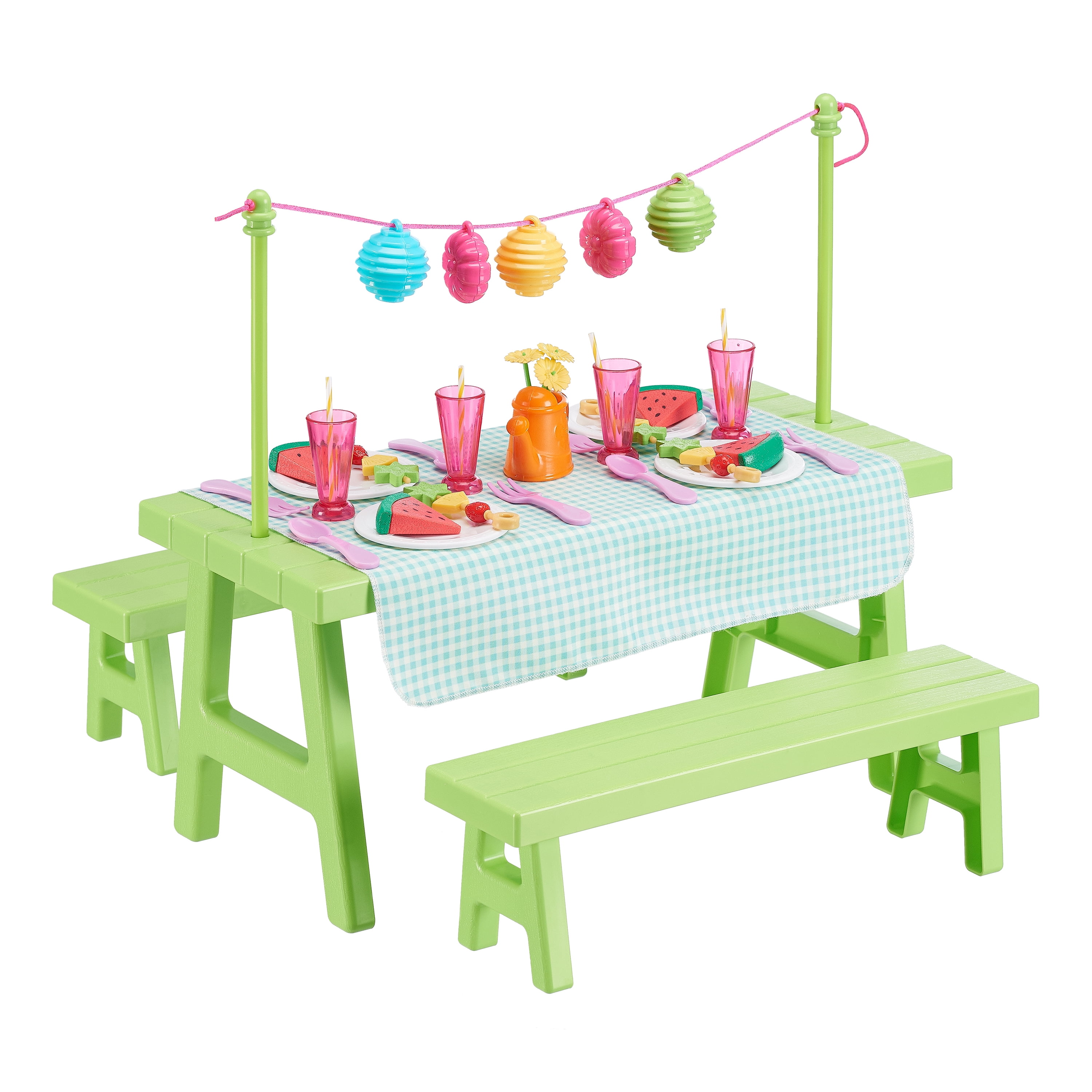 barbie picnic table playset