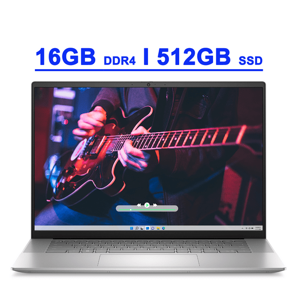 Dell Inspiron 16 5635 Premium Business Laptop 16" FHD  Anti-glare ComfortView AMD Octa-core Ryzen 7 7730U Processor 16GB DDR4 512GB SSD USB-C FHD Webcam MaxxAudio Win11 Silver