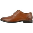 thumbnail image 2 of Nunn Bush Fifth Ward Flex Plain Toe Oxford Shoes Cognac  Leather 84815-221, 2 of 6