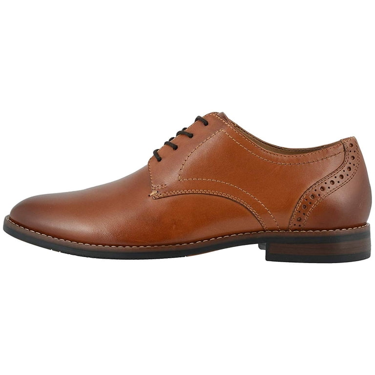 Nunn Bush Fifth Ward Flex Plain Toe Oxford Shoes Cognac  display picture 2