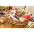 thumbnail image 2 of Vintiquewise QI003546.L 5.25 x 19.5 x 12.5 in. Seagrass Fruit Bread Basket Tray with Handles, Brown - Large, 2 of 6