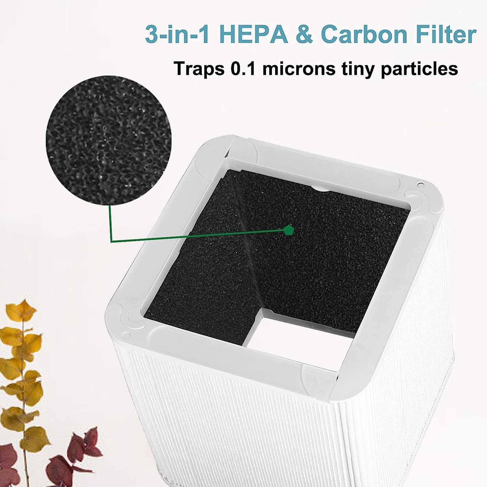 Plastic Air Cleaners Filter Air Purifier Filter Plastic Air Cleaners HEPA Filter Accessories for Blue 211+