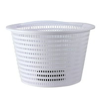 HIBIBUD Round Heavy Weighted Swimming Pool Skimmer Basket 8-1/8"