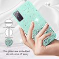 thumbnail image 2 of Compatible with Samsung Galaxy S20 FE Case Clear Glitter Silicone, Phone Case for Samsung S20 FE 5g Case Glitter Sparkle Pink Shockproof Thin Cover (Green), 2 of 14