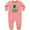 Mauve, variant on Key West, Florida Happy Sea Turtle Baby Fleece Romper
