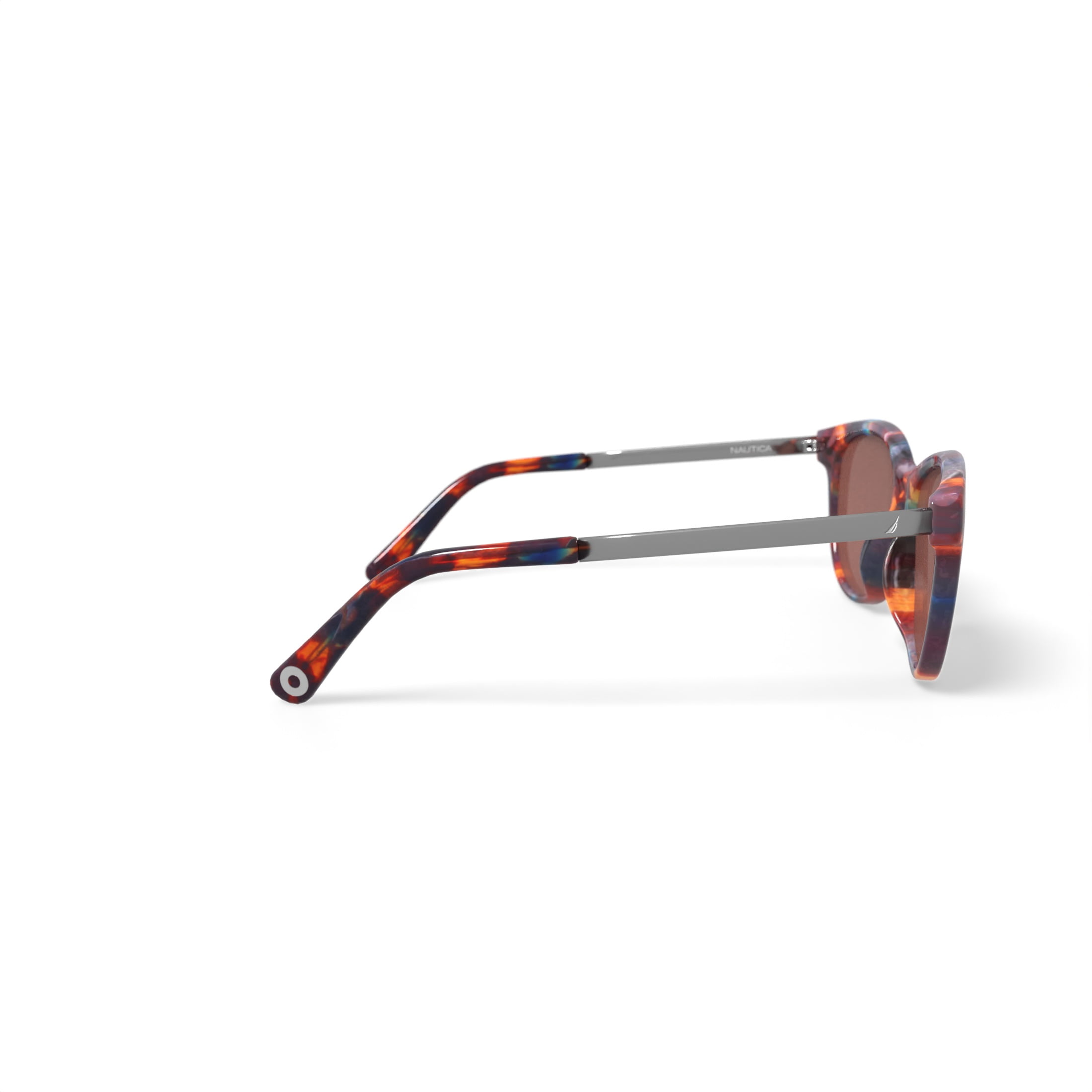 Nautica Women's Rx'able Fashion Sunglasses, NLS6004, Tortoise, 52-17-140, with Case