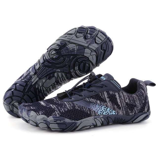 Zapatillas de Escalada Zapatillas de Viaje Unisex Transpirable para Hombre Mujer ( 39) Azul Oscuro Azul