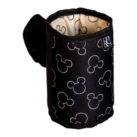 Disney Baby by J.L. Childress Cup 'N Stuff Universal Insulated Stroller Cup Holder. Black, Adult Use.