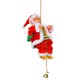 thumbnail image 2 of Juguete de Navidad para niños colgantes de cadena con cuentas de Ehuebsd Papá Noel regalo festivo decoración de escena de Navidad adorno de fiesta, 2 of 4