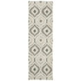 thumbnail image 6 of SAFAVIEH Florida Declan Geometric Shag Area Rug, Cream/Light Blue, 4' x 4' Square, 6 of 11