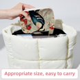 thumbnail image 6 of Woodpecker Velvet Portable Jewelry Organizer Box with Removable Compartment - Gift and Jewelry Display, 6 of 7