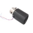 thumbnail image 1 of CARTTOU Carbon Fiber LED Exhaust Tip Light-Emitting Car Exhaust Pipe Muffler Tail Pipes With High Temperature Led Light, 1 of 7