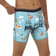 thumbnail image 5 of Sigee Let's Go on an Adventure for Men's Boxer Briefs,Moisture Wicking and Breathable X-Large, 5 of 9