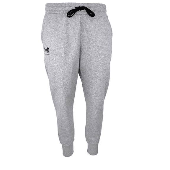 Under Armour Women's UA Rival Fleece Joggers Gray XXL