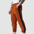 thumbnail image 2 of SDNall Mens Pants Men Color-Matching Pockets Corset Pull Rope Fashion Casual Comfort Pants, 2 of 9