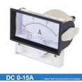 thumbnail image 2 of 85C17 Analog Current Panel Meter DC 15A Ammeter Ampere Tester Gauge 1 PCS, 2 of 5