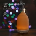 thumbnail image 4 of Essential Oil Diffusers, Aromatherapy Diffuser for Essential Oils, 100ml Ceramic Oil Diffusers for Large Room - 5 Timers, Warm Ambient Light, Auto-Off, 4 of 14