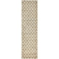 thumbnail image 2 of Shag Shoploni Collection Area Rug 2'7"x10' - Taupe, 2 of 5