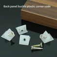 thumbnail image 4 of 100/150Pcs Drawer Wedges with Screws Fixing Mending Wedges Drawer Bottom Support Brackets for Sagging Drawer Bases, 4 of 8