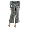 thumbnail image 2 of I.N.C Womens Floral Casual Trouser Pants, Multicoloured, Large, 2 of 4