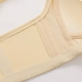 thumbnail image 7 of Bras for Women，Women's Solid Color Backless Sexy Seamless Push-Up Beautiful Back Underwear Everyday Bras Beige XXXL, 7 of 7