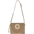 thumbnail image 3 of LinYooLi Natural Straw Boho Purse Zipper Wristlet Wallet Handwoven Beach Clutch Bag, 3 of 7