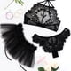 thumbnail image 5 of Traje de ropa interior sexy Traje de falda sexy con encanto tipo dividido de fibra elástica suave, L Scienceny  XX000144-03, 5 of 7