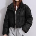 thumbnail image 4 of Pyhlmscde Women's Loose Thickened Clothing Small Puffer Jacket, Winter Clothing for Women, Puffer Jacket Womens, Winter Coats for Women, 4 of 6