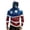 Royal Blue_002, variant on Domuza Upf 50 Fishing Shirts Men's American Flag Pattern Long Sleeve Protection Sun Hoodie Summer Outdoor Running Hiking Rash Guard Tops Deep Red L