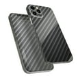 thumbnail image 6 of DesignSkinz Textured Black Carbon Fiber Full-Body Skin Decal Wrap Cover for iPhone 12, 6 of 9
