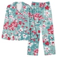 thumbnail image 1 of XFYSSS Ensemble de Pyjama Décontracté pour Femmes, Mode Imprimée, Manches Longues, Col Rabattu, 1 of 4