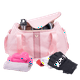 thumbnail image 4 of Maleta Deportiva para Mujer LuckyLy Modelo Maxi Rosa UNITALLA con Múltiples Compartimentos y Ligera, 4 of 8
