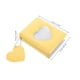 thumbnail image 5 of Álbum de fotos pequeño, soporte para tarjetas fotográficas de 3 pulgadas, estuche de almacenamiento de imágenes con corazón hueco, Mini álbum de fotos, 5 of 6