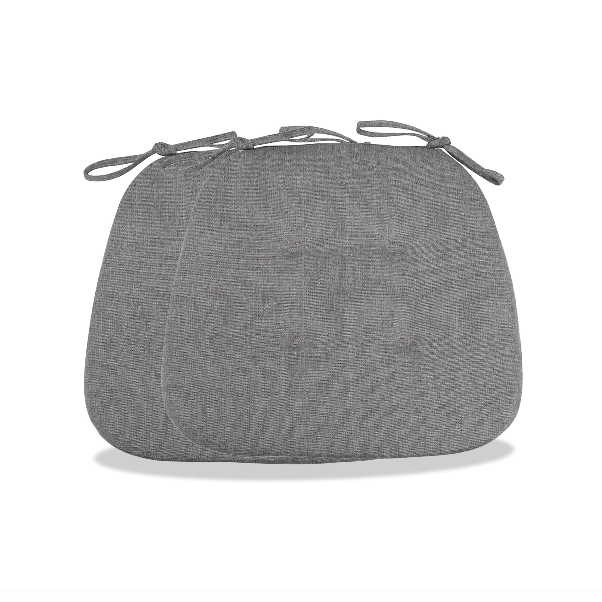 SAYFUT Outdoor Seat Pads Seat Cushions Solid Waterproof Patio Seat Chair Cushions 17 x 16 Rounded Square Patio Cushions