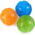 thumbnail image 1 of pelota de juguete ruidosa para perros, de goma sólida y duradera, indestructible, rebota para entrenamiento (verde), 1 of 5