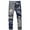#07, variant on GYRATEDREAM Boy's Skinny Ripped Jeans Destroyed Distressed Taper Zipper Denim Jeans Pants with Holes