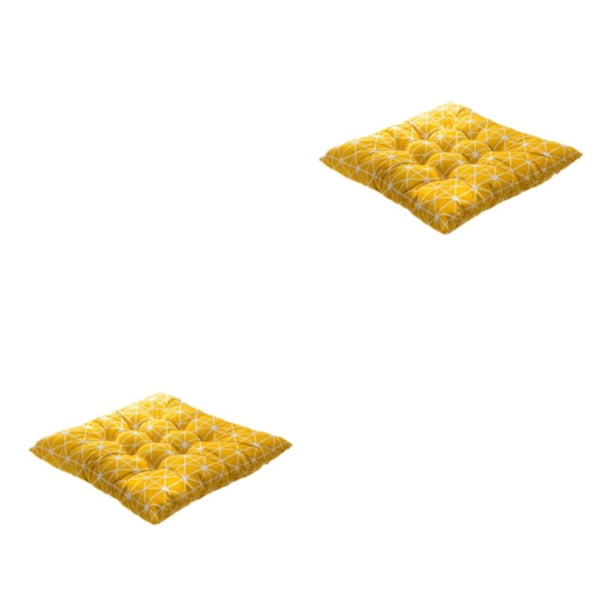 Yuarrent Cojín simple y fácil de cuidar para un ajuste cómodo del asiento Cojín cuadrado antideslizante para silla Type4 NO4