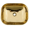 thumbnail image 4 of Golden Vessel Sink | Gold Look Countertop Washbasin | Thena Collection, 4 of 4
