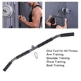 thumbnail image 4 of Pulldown Bar, Sweat Absorbing PU Grips Bicep Pull Bar Steel  for Muscle Training, 4 of 7
