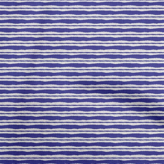 oneOone Viscose Jersey Dark Purple Fabric Stripes Sewing Craft Projects Fabric Prints By Yard 60 Inch Wide