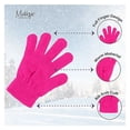 thumbnail image 4 of Motique Accessories Kids Gloves Magic Knit Gloves for Girls/Boys Solid Colors, 4 of 5