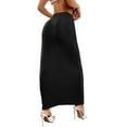 thumbnail image 6 of Mgmyaa Sheath Skirt for Women High Waist Tummy Control Pencil Skirts Stretchy Bodycon Midi Skirt Ankle-Length Skirt, 6 of 6