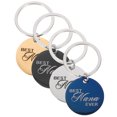 thumbnail image 1 of 4Pcs Round-shaped Pet Name Tags Stainless Steel Pet Collars Cat Tags Puppy Tags, 1 of 8