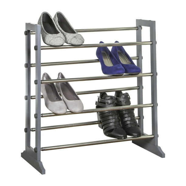 Standing Shoe Rack Gray
