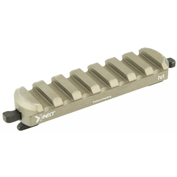 Kinetic Development Group Kinect 7 Slot Picatinny Rail Section, FDE, KIN5-200-C0