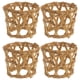 thumbnail image 1 of BRIGHTFUFU 4 fundas de paja tejidas para tazas, decorativas, para botellas de agua, 1 of 8