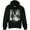 black, variant on Elevenparis Mens Lambeau Hoodie Sweatshirt, Black, Medium
