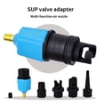thumbnail image 4 of Sonducket Adaptador de bomba Válvulas prácticas Compresor Adaptadores de válvula de aire de nylon Tablero de boquillas Suministros para Deportes acuáticos Azul, 4 of 6